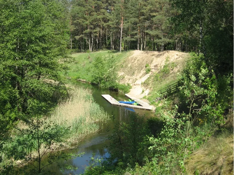 Baltoji Ančia maršrutas